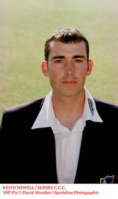 Keith Newell Sussex CCC Old Player Cricket Photo 1