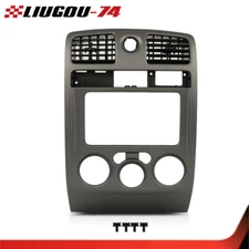 Radio Dash Bezel Trim Panel 4WD Gray Fit For 2004-2012 Chevy Colorado GMC Canyon