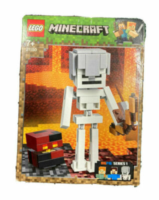 NEW Sealed - LEGO Minecraft 21150  - SKELETON BIGFIG with MAGMA CUBE - Rare
