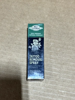 Tattoo Removal Spray, Decompose Pigments, 100% Organic