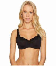 Le Mystere Dream Tisha Lace Bra in Black L38039 Size 32DD/E
