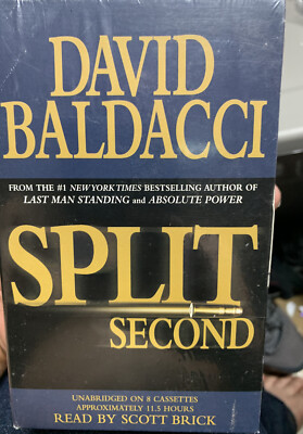 Sean King and Michelle Maxwell Ser.: Split Second by David Baldacci (2003, Audio