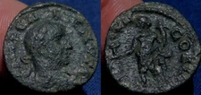 MORTOWN Gallienus AE 20 of Lycaonia Goddess holding Victory + Cornucopia