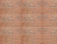 O Scale Brick Model Train Scenery Sheets –5 Seamless 8.5x11 Light Calico