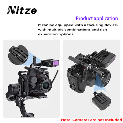 Montaje LiDAR Ajustable Kit De Montaje Lidar Nitze Para Dji Focus Pro Lidar Y Focus | Cuotas Soporte Ajustable ángulos Bajos
