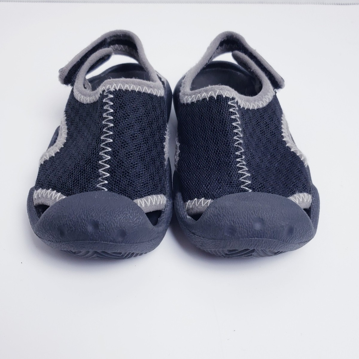 ウェッシャーツ‼︎‼︎‼︎! Crocs Dual Comfort Swiftwater Mesh Water Sandals Black Unisex Kids