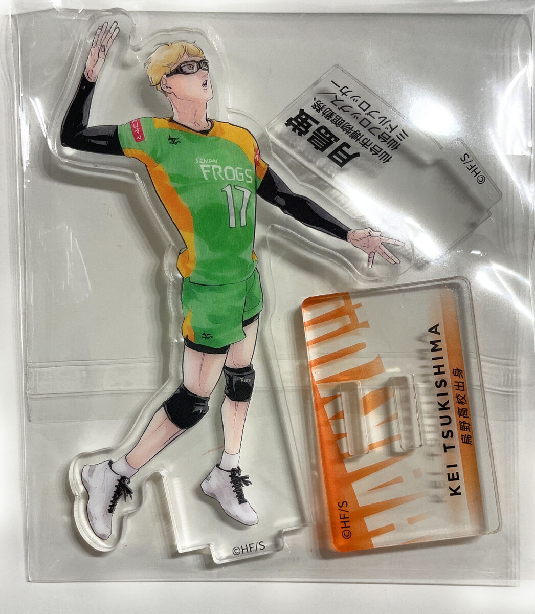 Aitai☆Kuji Haikyuu!! To The Top Hyakki Yagyo Namja Town Goods Jersey  Acrylic Stands