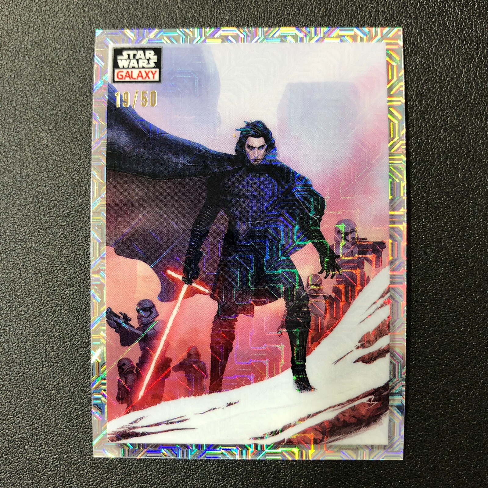 2023 Topps Chrome Star Wars Galaxy #65 Dark Order Mojo Refractor /50 yingf82