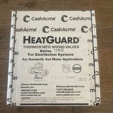Cash Acme Thermostatic Mixing vlave 110-D, 3/4” FNPT low lead.