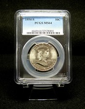 Set of 10 Small, Acrylic Display Stands for Coin Slabs