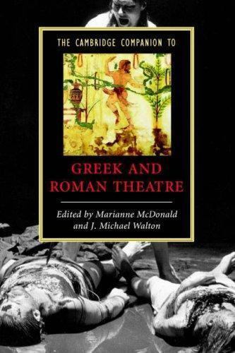 The Cambridge Companion to Greek and Roman Theatre McDonald Walton Paperback