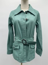 Rare Vintage 70s Levis for Gals Green Belted Jacket Blazer Made in USA Size