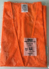 ULINE Standard Orange Safety Vest Men's Size 2XL New #S-125170-2X Class 2 New