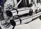 Harley-Davidson Screamin' Eagle Softail Shotgun Slash Out Mufflers 80500-07