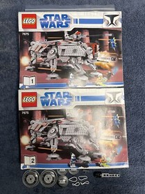LEGO STAR WARS 7675 AT-TE Walker (Vehicles Only) W/Instructions 