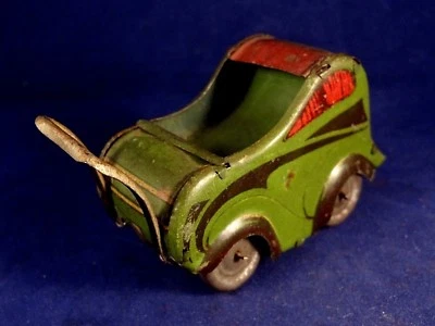 Ancien jouet landau tôle Bébé SFC Siro Ferrari Casalpusterlengo ITALY 1920 RARE - Photo 1/4