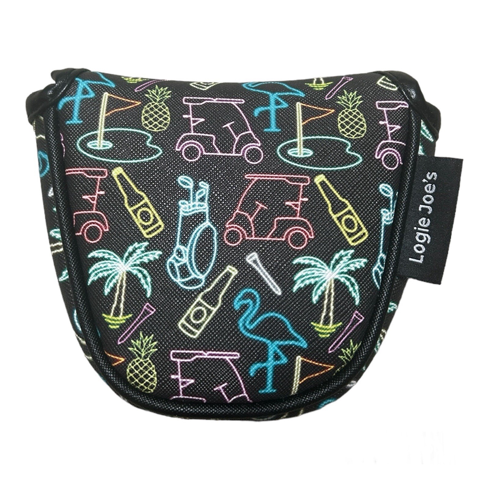 🦩 Miami Slice Neon Tropical Mallet Putter Headcover Universal