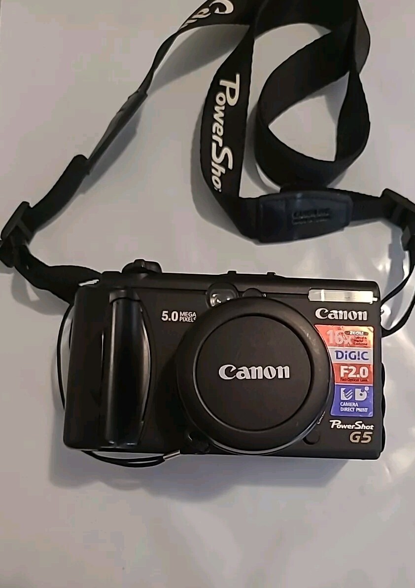 Canon PowerShot G5 5.0 MP Digital Camera Untested,No Charger | eBay
