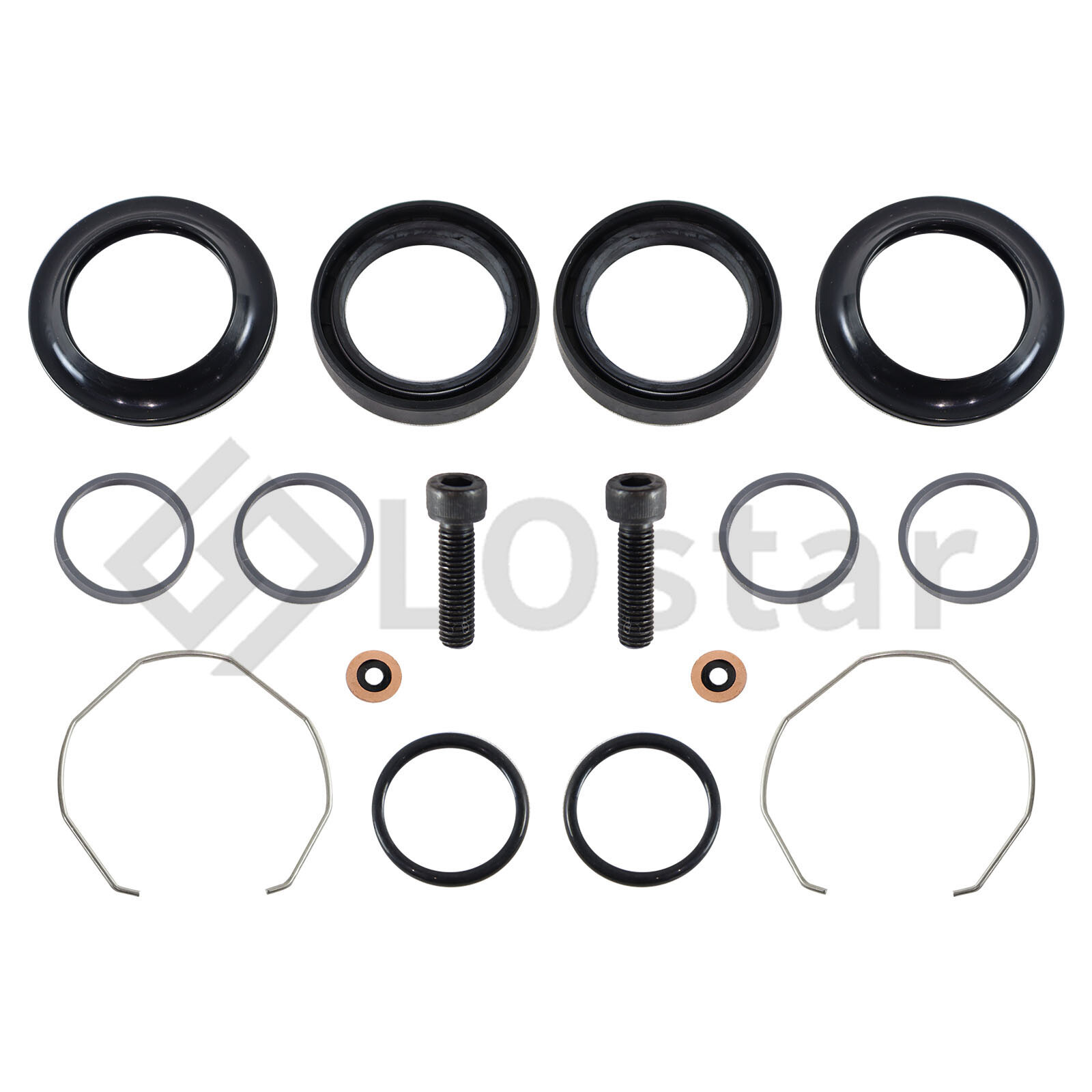 39mm Fork Seals Rebuild Kit For 9105 Dyna , 8700 Super Glide