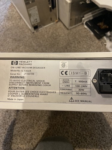 Desgasificador al vacío Agilent serie 1100 G1322A ¡ENCENDIDO! - Imagen 8 de 8