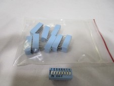 Lot of 9 NOS CTS 206-8 SPST DIP Switches --------------------------------- Cool!
