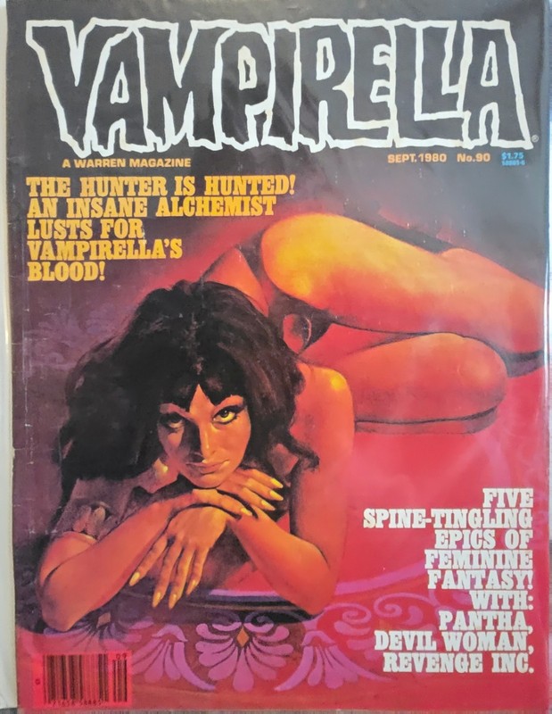 Vampirella #90 (Warren)  Magazine Comic Book!  Rare Vintage Horror Silver Age!