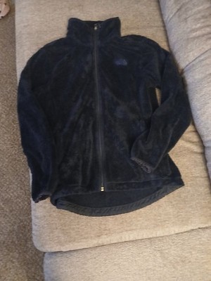 The North Face Women's Medium Black Osito Fleece Full Zip Jacket Soft Cozy