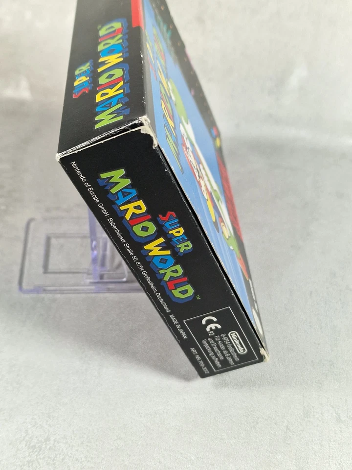 🎮 Super Mario World SNES • OVP & Anleitung • Klassiker 1992 • PAL Version 🎮✨ - Bild 3 von 4