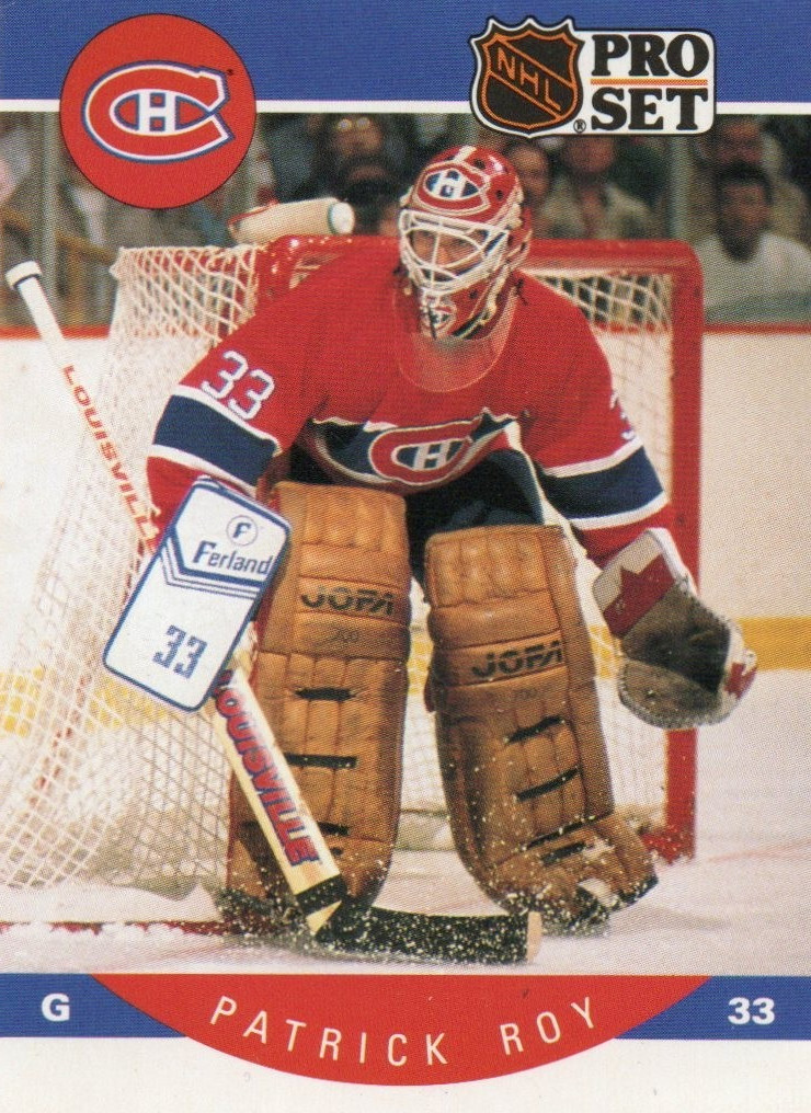 1990-91 Pro Set - Patrick Roy #157