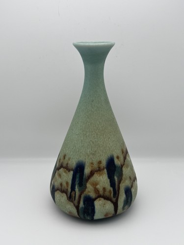 Rookwood Pottery Arts and Crafts Vase Abstract Signed William Ernst Hentschel