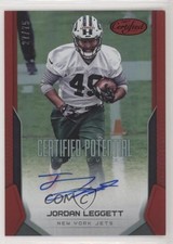 2017 Certified Potential Signatures Mirror Red 27/75 Jordan Leggett Auto 1o3
