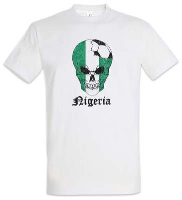 Nigeria Football Comet Herren T-Shirt Nigerien Nigerianisch Nigerianische Fahne