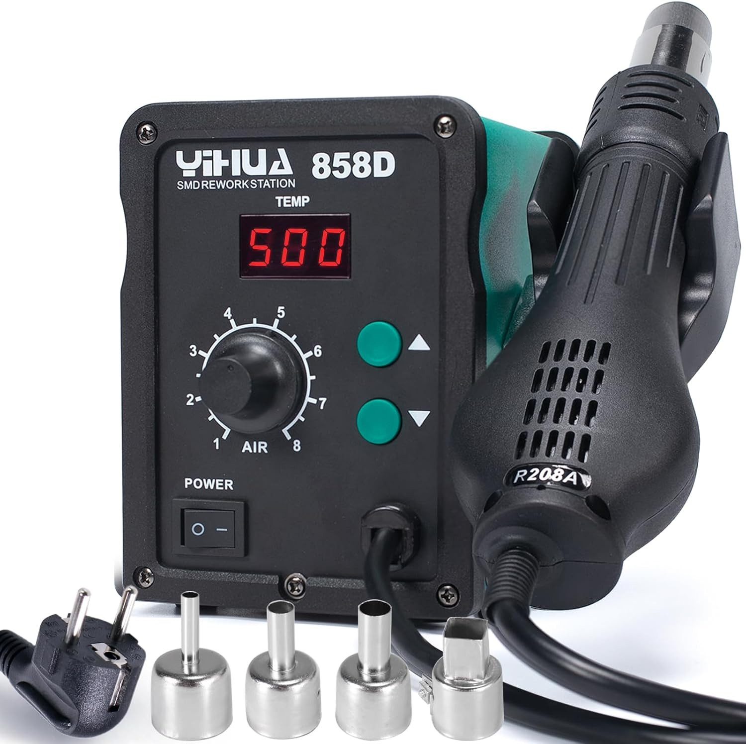 Station de soudage 858D pour réparer facilement vos circuits et éviter la surchauffe SMD