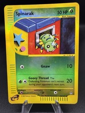 Pokémon TCG Spinarak 62/147 Aquapolis Reverse Holo - HP/Damaged on eBay
