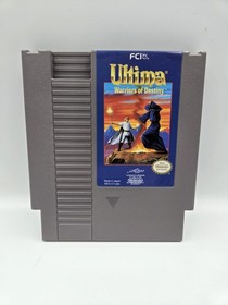 Ultima Warriors Of Destiny (NES, 1993) Authentic Cartridge - TESTED