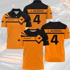 NEW Lando Norris #4 McLaren Formula One Racing, Lando Norris #4 F1 Racing Fan