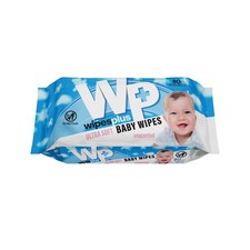 Fragrance Free Baby Wipes for Sensitive Skin, 80 Count, Soft  Gentle