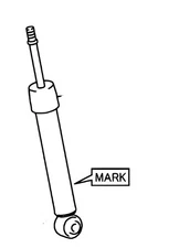 Toyota RAV4/HV 2019-2025 Rear Shock Absorber Kit CHECK DESCRIPTION Genuine OEM