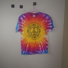 Vintage Y2K Haight-Ashbury San Francisco Short Sleeve Tie-dye Tee Size M
