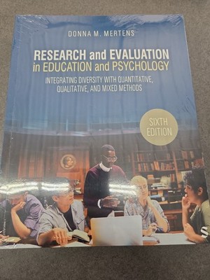 Research And Evaluation In Education And Psychology Integrating Diversity...