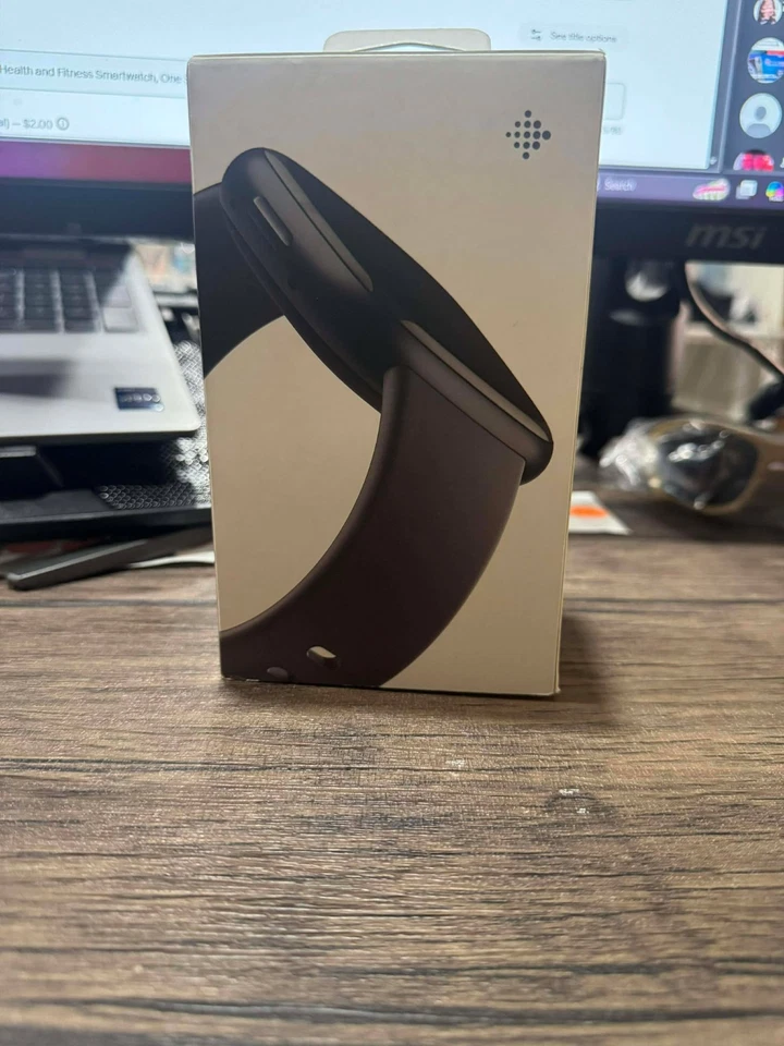 Fitbit Sense 2 Health and Fitness Smartwatch, One Size - Grey/Graphite -... - Image 2 of 4