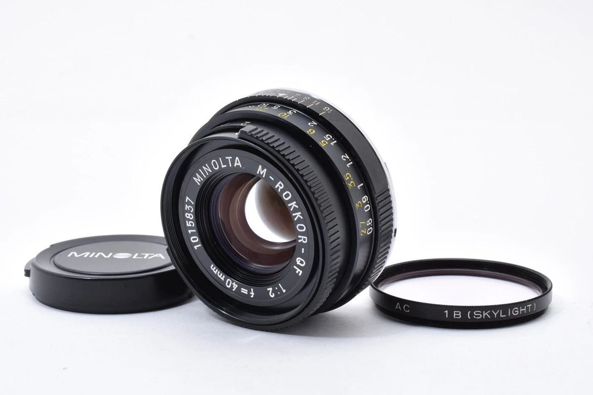 Preços baixos em Minolta M Rokkor 40mm F2 | eBay