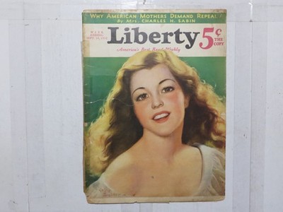 Liberty Magazine September 10, 1932 Leslie Thrasher  Dr, Seuss! 6H
