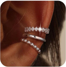 Ear Cuff Earrings for Women Non Piercing - Dainty Cartilage Clip on Earrings Sma