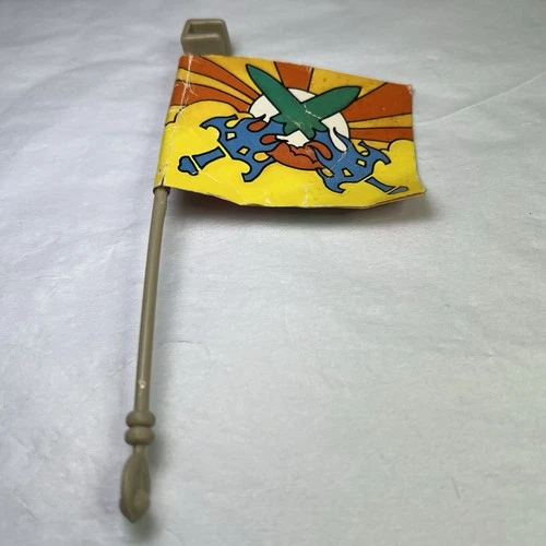 Castle Grayskull Flag Pole He-Man Masters Of The Universe Vintage MOTU Part