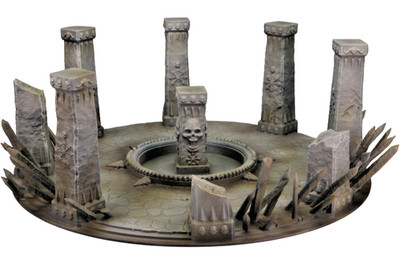 Laser Gelände - Chaos Ödland - Blutaltar - 28mm alte Welt Landschaft