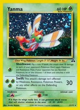Yanma - 17/75 - Pokemon Neo Discovery Unlimited Holo Rare Card WOTC NM on eBay