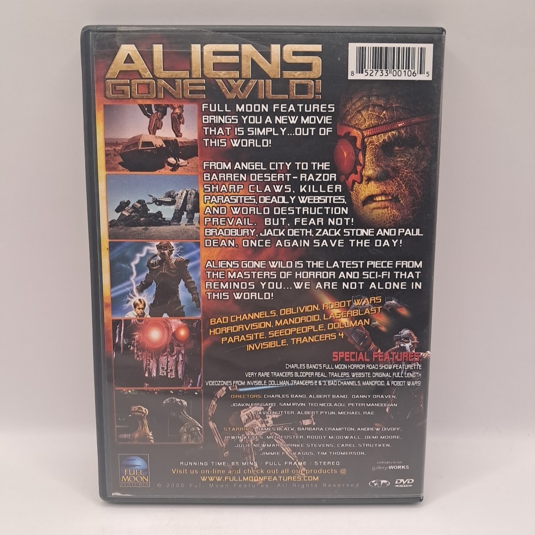 Aliens Gone Wild (DVD, 2006) Full Moon Features Sci-Fi Horror
