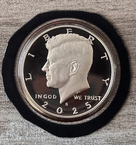2025 S Silver Proof Kennedy Half Dollar 99.9% Silver Kennedy's Last Year