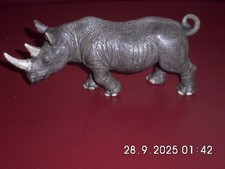 Spielfigur Nashorn,Hartplastik,neuwertig,Bei Mehrkauf nur einmal Versand